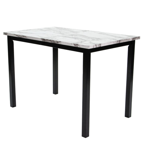 Dining Table With 4 Upholstered Side Chairs