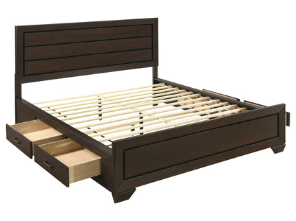 Holmgren - Panel Bed With Side Drawers