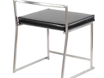 Fuji - Contemporary Stackable Dining Chair (Set of 2)