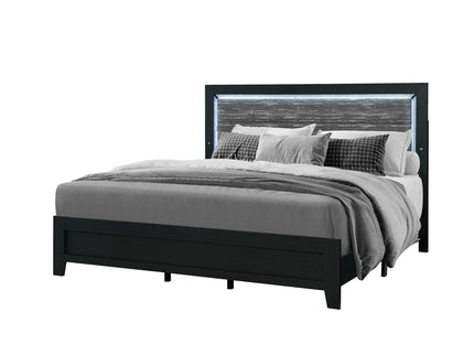 Carlos - Modern Design Bed With LED