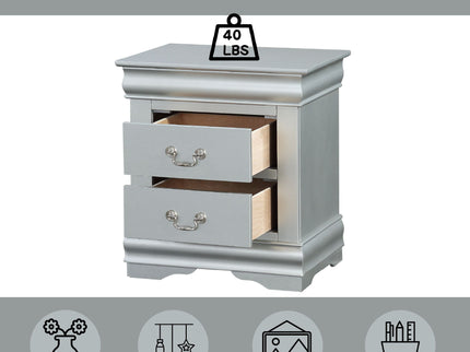 Louis Philippe III - Sleek Design Nightstand
