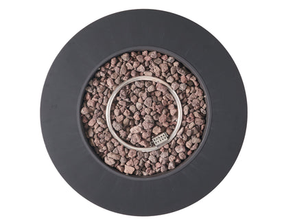 Round Iron Fire Pit With 40, 000 Btu