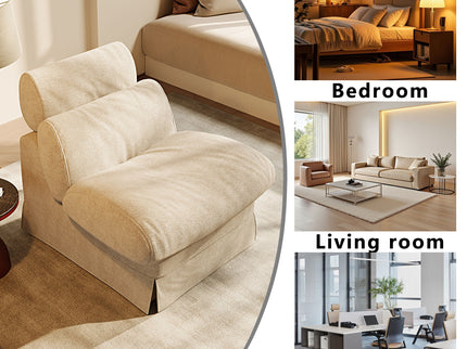 Accent Chair, Soft Medium Firm Upholstery For Living Room