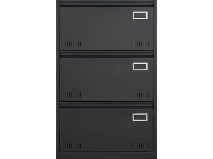 Filing Cabinet Lateral File Cabinet 3 Drawer, Locking Metal File Cabinets Three Drawer, Office Filing Cabinet With Lock Drawers For Home Office