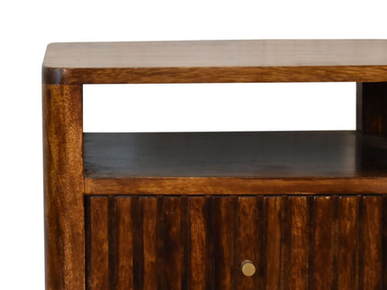 Reeve - Nightstand, 2 Drawers - Chestnut