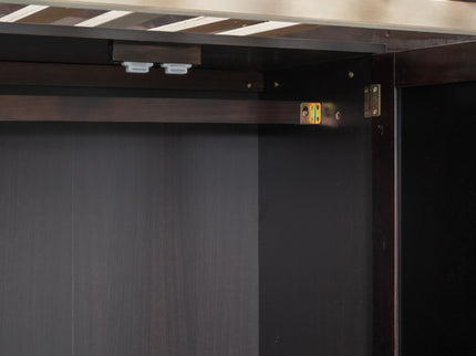Loft Bed With Bookshelf, Drawers, Desk, And Wardrobe