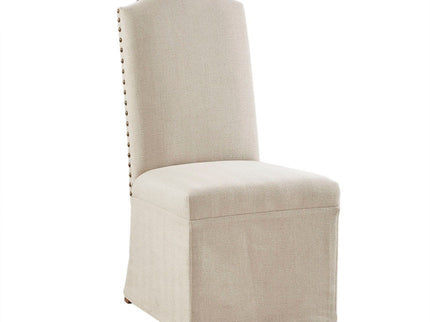 Dining Chair With Skirts (Set of 2) - Beige