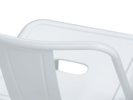 Rayne - Curved Back Metal Stool (Set of 2)