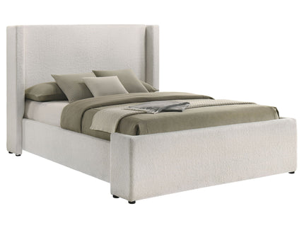Froberg - Platform Bed With Wingback Headboard
