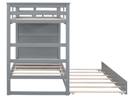 Bunk Bed With Trundle And Staircase