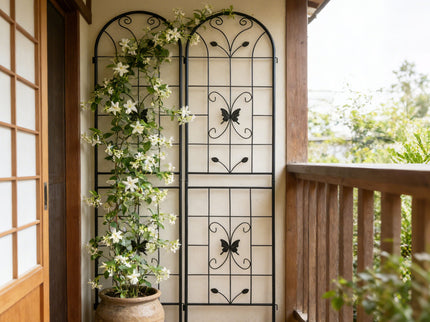 Garden Metal Trellis Rustproof Trellis For Climbing Plants Outdoor Flower Support