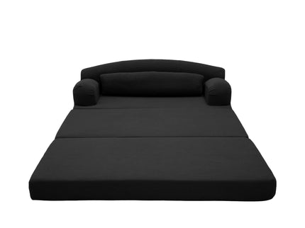 2 Seater Sofa Bed, Compact Foldable Floor Couch