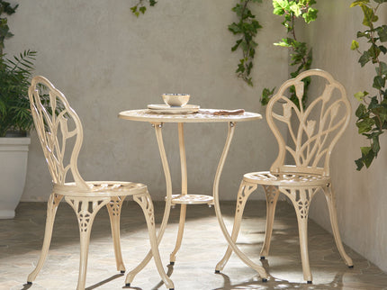Nassau - Cast 3 Piece Bistro Set