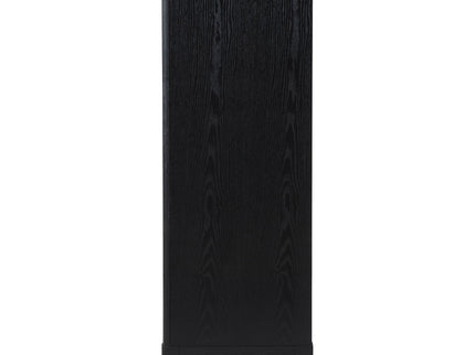 Mason - 5 Drawer Chest With Fluted Design - Black