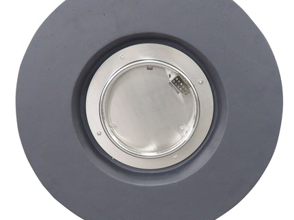 Round Iron Fire Pit With 40, 000 Btu