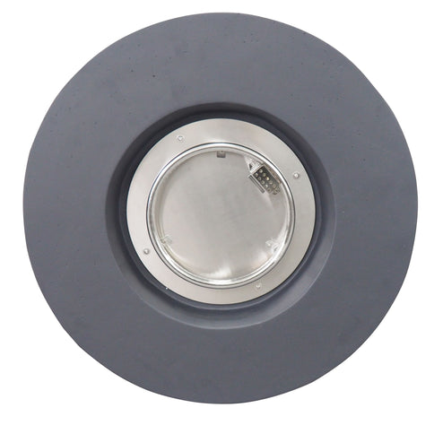 Round Iron Fire Pit With 40, 000 Btu