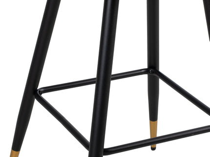 Modern Style Barstool, Tipped Ends, Suitable For Various Decoration Styles - White