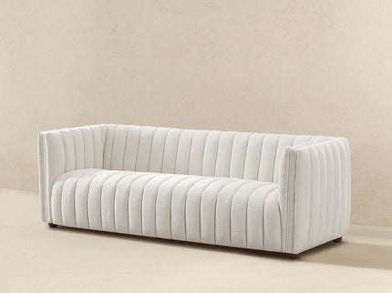 April - Mid-Century Modern Luxury Tight Back Boucle Couch