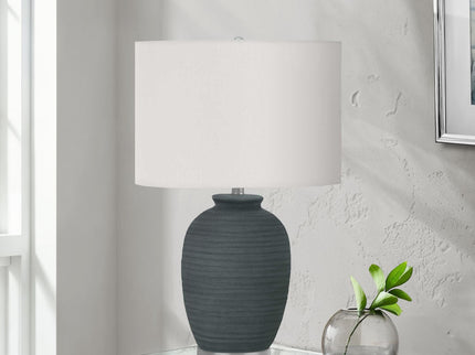 Lighting, Table Lamp, Ceramic, Contemporary - Blue