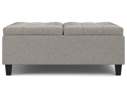 Harrison - Upholstered Coffee Table Storage Ottoman