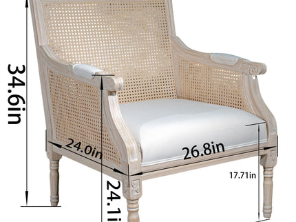 Accent Chair For Living Rooms - Beige
