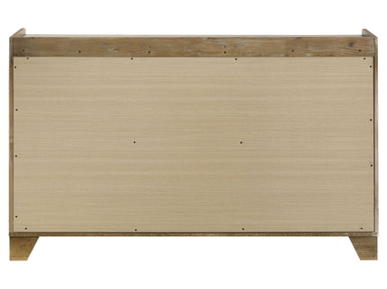 Packard - 6 Drawer Dresser - Oak