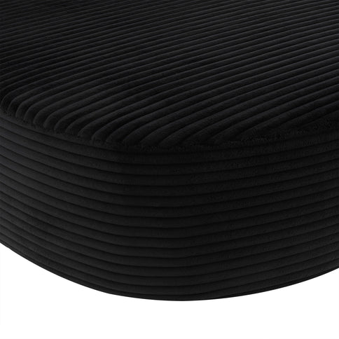 Modern Chaise Lounge Sofa Boneless Couch With Supportive Pillows