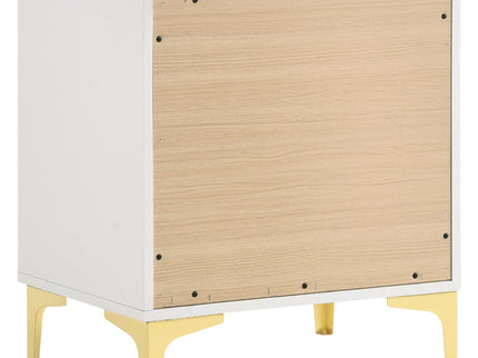 Karena - 2 Drawer Rectangular Nightstand - White