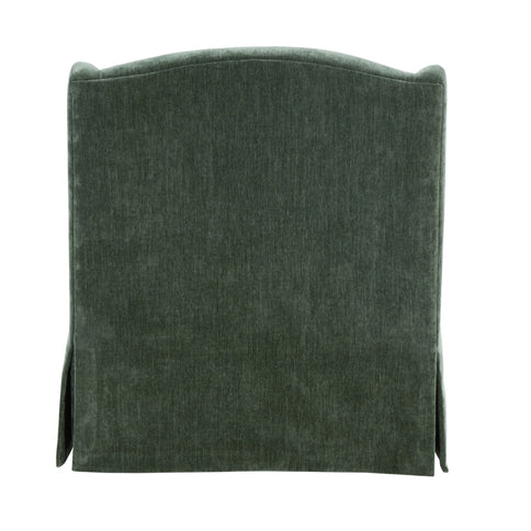 Luisa - Skirted Swivel Accent Chair