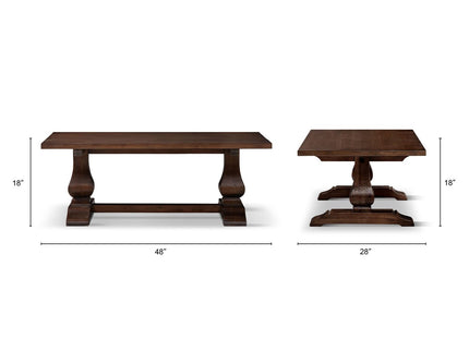 Kingsley - Coffee Table - Brown