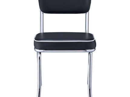 Open Back Upholstered Side Chairs (Set of 2)