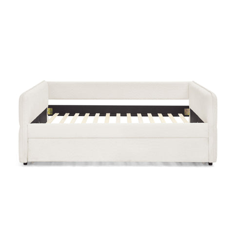 Upholstered Daybed With Pop Up Trundle