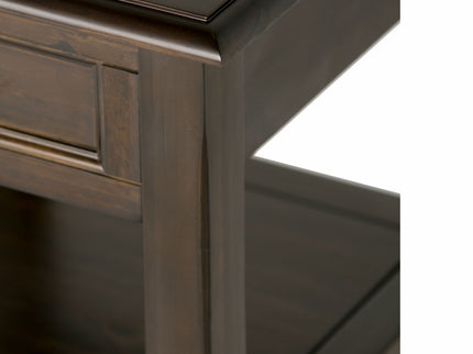 Burlington - End Table - Mahogany Brown