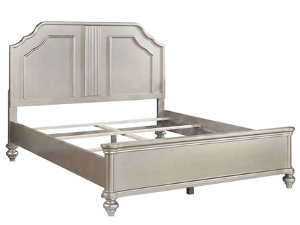 Traditional Design Panel Bed