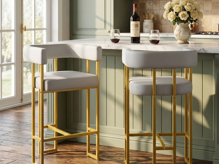 Modern Counter Height Bar Stools With U - Shaped