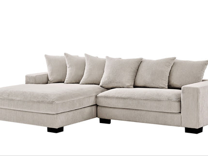 Luxe - Oversized 2 Piece Sectional Couches For Living Room, L Shaped Sofa With Chaise