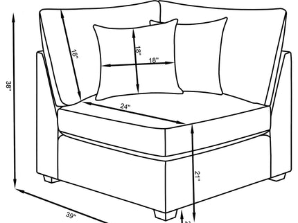 Lafayette - Modular Sectional Sofa