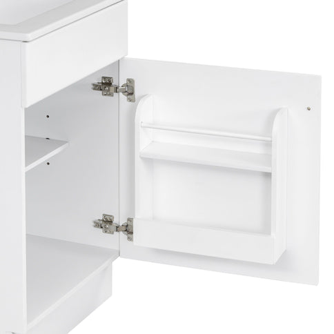 Bathroom Vanity With Sink, Cabinet With Adjustable Shelf