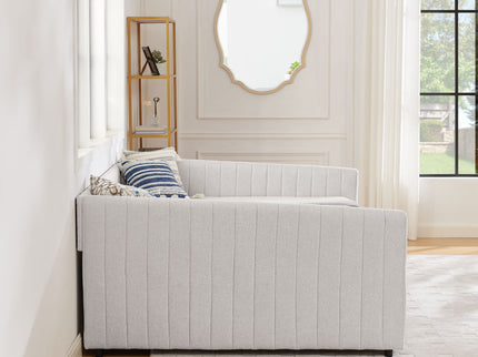 Upholstered Queen Daybed With 2 Drawers