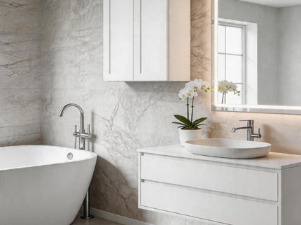 Shaker Wall Cabinet With Soft Close Hinges, Adjustable Shelves, Double Door