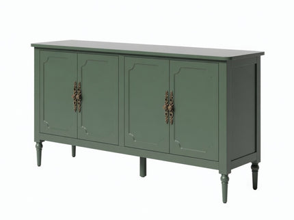 Vintage Buffet Cabinet With Adjustable Shelves