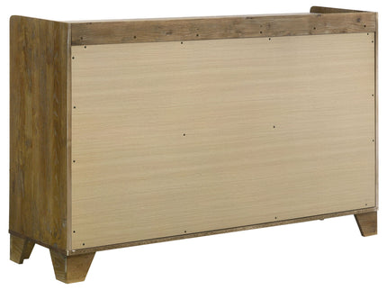 Packard - 6 Drawer Dresser - Oak