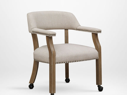 Monroe - Dining And Game Chair - Beige