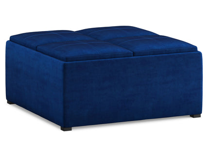Avalon - Square Coffee Table, Storage Ottoman