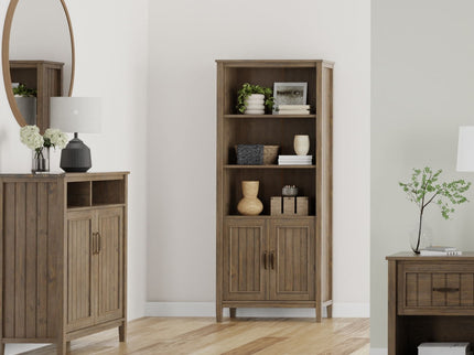 Lev - Bookcase - Smoky Brown