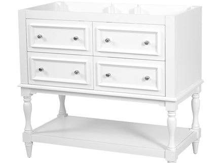 Modern Bathroom Vanity Cabinet With 4 Drawers