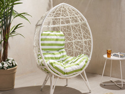 Cosmos - Round Hammered Iron Teardrop Chair