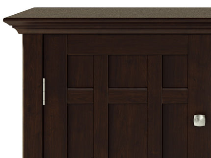 Bedford - Sideboard Buffet And Wine Rack - Dark Chestnut Brown