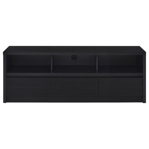 O'Brien - 3 Drawer TV Stand Media Console - Black
