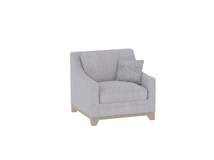 Lounge Chair With Casual Accent - Gray